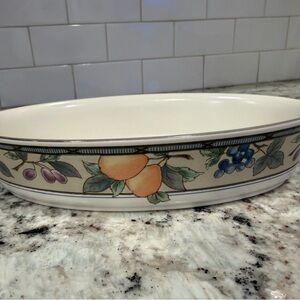 Mikasa Intaglio Garden Harvest Plate